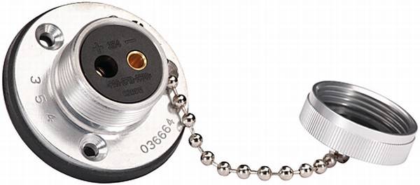 HELLA 8JB 002 281-001 Steckdose - 42V - 2-polig - Stecker: Schraubkontakt