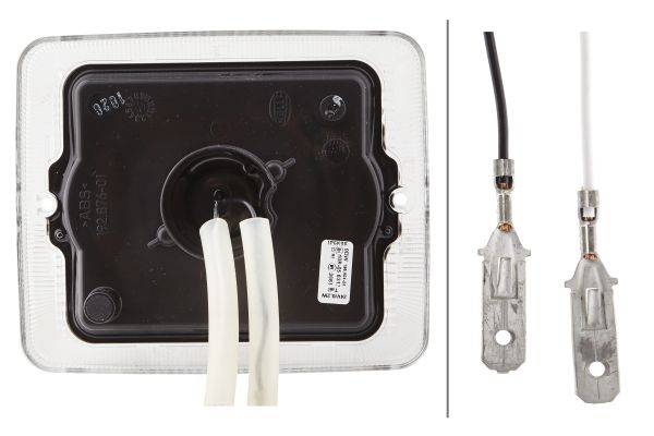 HELLA 9DW 195 804-241 Lichtscheibe, Schlussleuchte - 12/24V