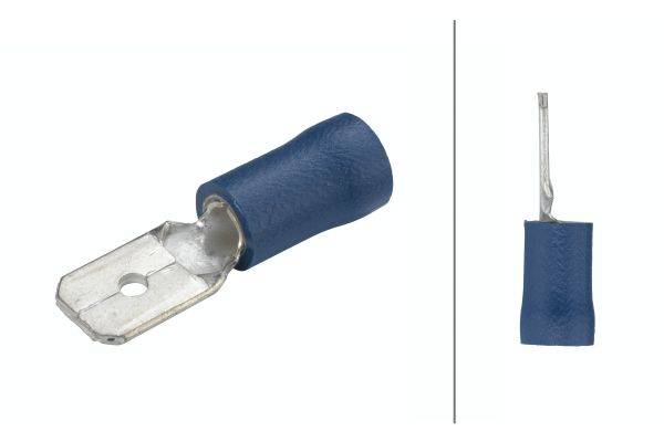 HELLA 8KW 044 288-812 Leitungsverbinder - blau - von: 1.5mm² - bis: 2.5mm² - Flachstecker