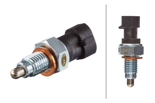 HELLA 6ZF 007 671-001 Schalter, Rückfahrleuchte - 12V - Anschlussanzahl: 2 - geschraubt - Schließer