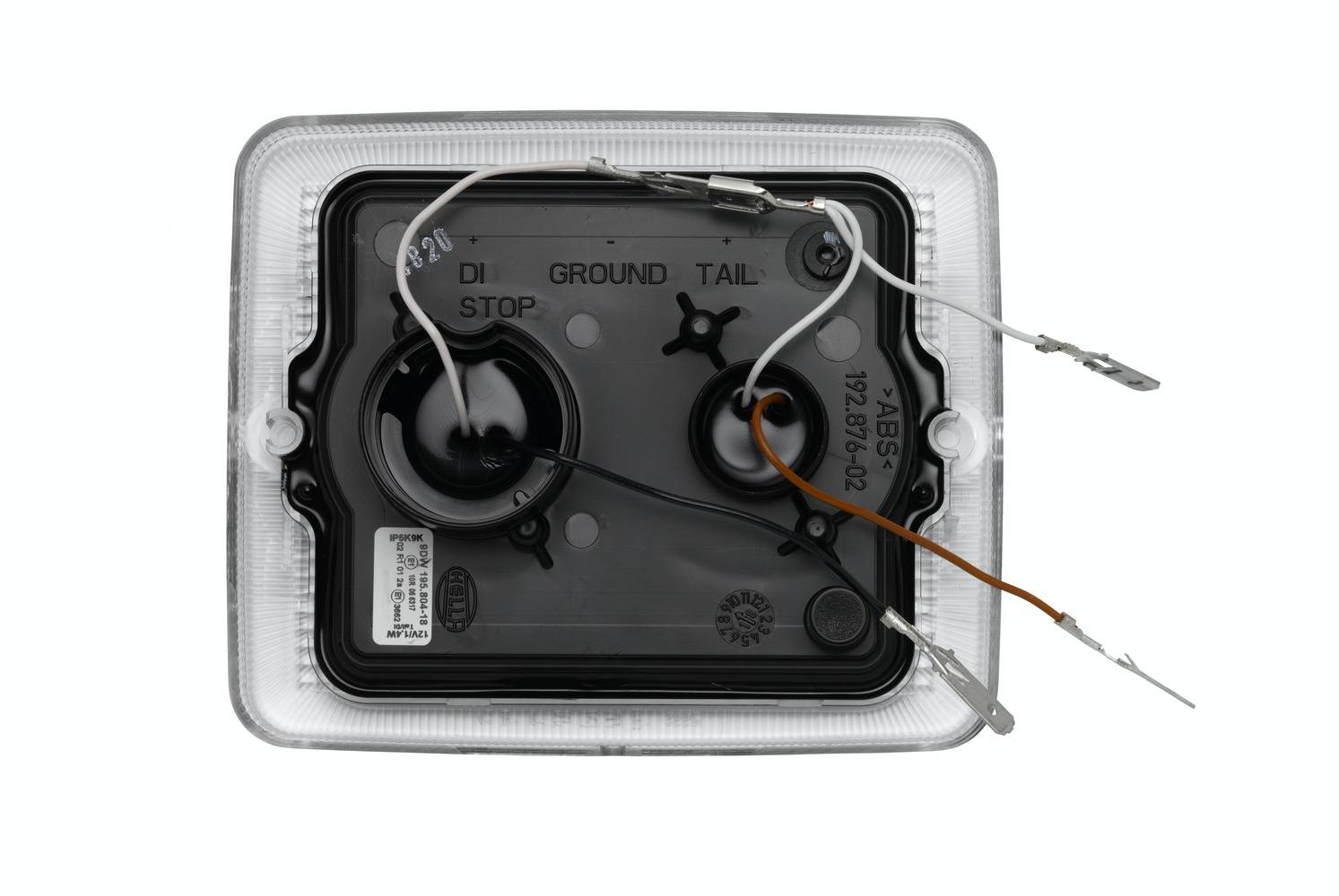 HELLA 9DW 195 804-181 Lichtscheibe, Blinkleuchte - 12V