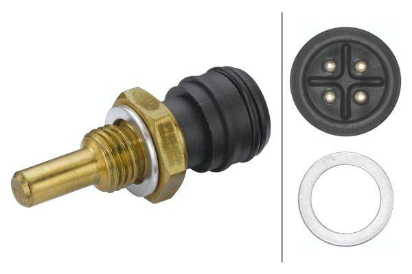 HELLA 6PT 009 107-841 Sensor, Kühlmitteltemperatur