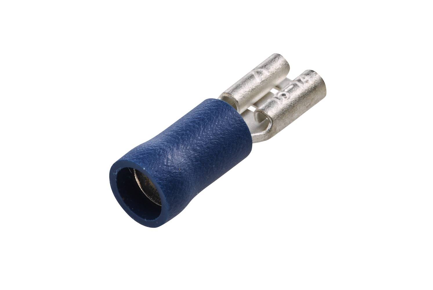 HELLA 8KW 744 697-003 Leitungsverbinder - blau - von: 1.5mm² - bis: 2.5mm² - Flachsteckhülse - 4,8 x