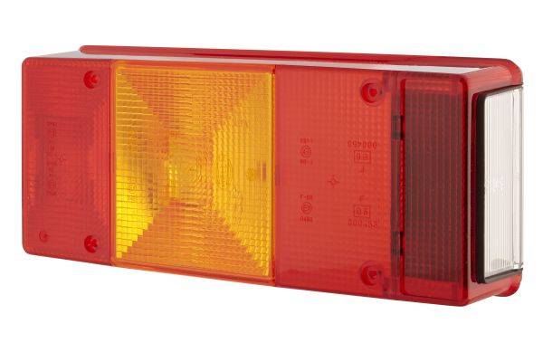 HELLA 9EL 147 096-001 Lichtscheibe, Heckleuchte - Lichtscheibenfarbe: rot - links/rechts