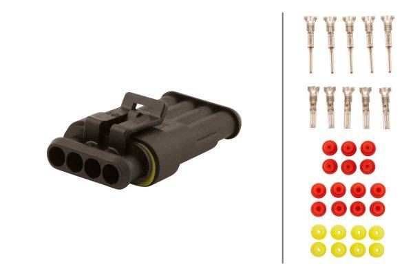 HELLA 8KW 744 808-801 Leitungsverbinder - 4-polig