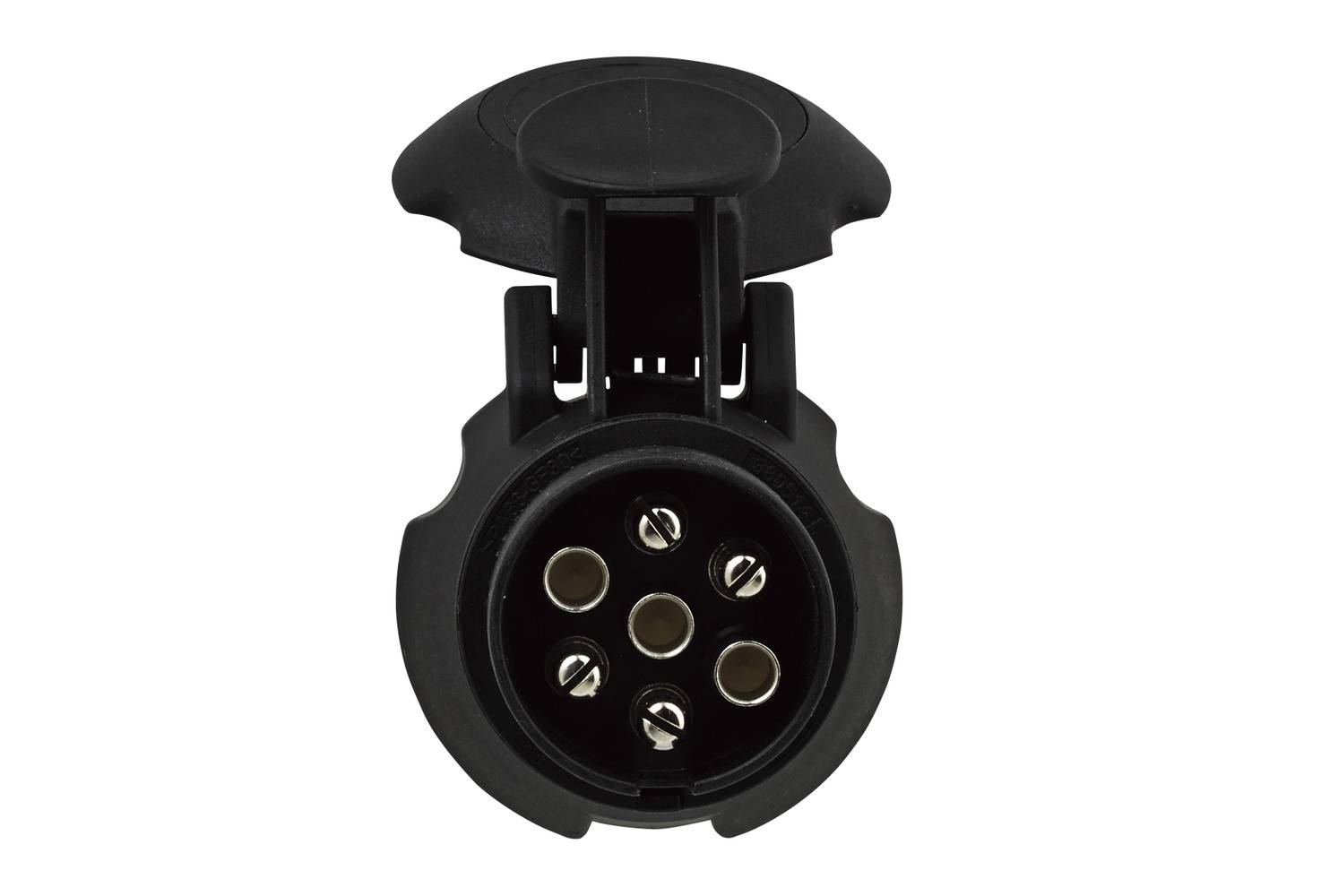 HELLA 8JA 008 969-011 Adapter, Steckdose - 12V - von 7-polig auf 13-polig - Länge: 57mm