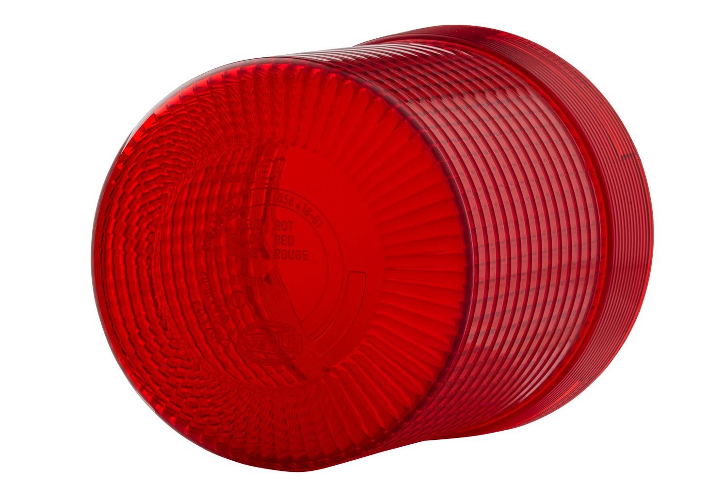HELLA 9EL 856 418-011 Lichtscheibe, Rundumkennleuchte - rot
