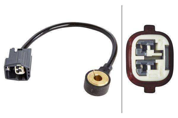 HELLA 6PG 009 108-741 Klopfsensor - Kabel: 300mm