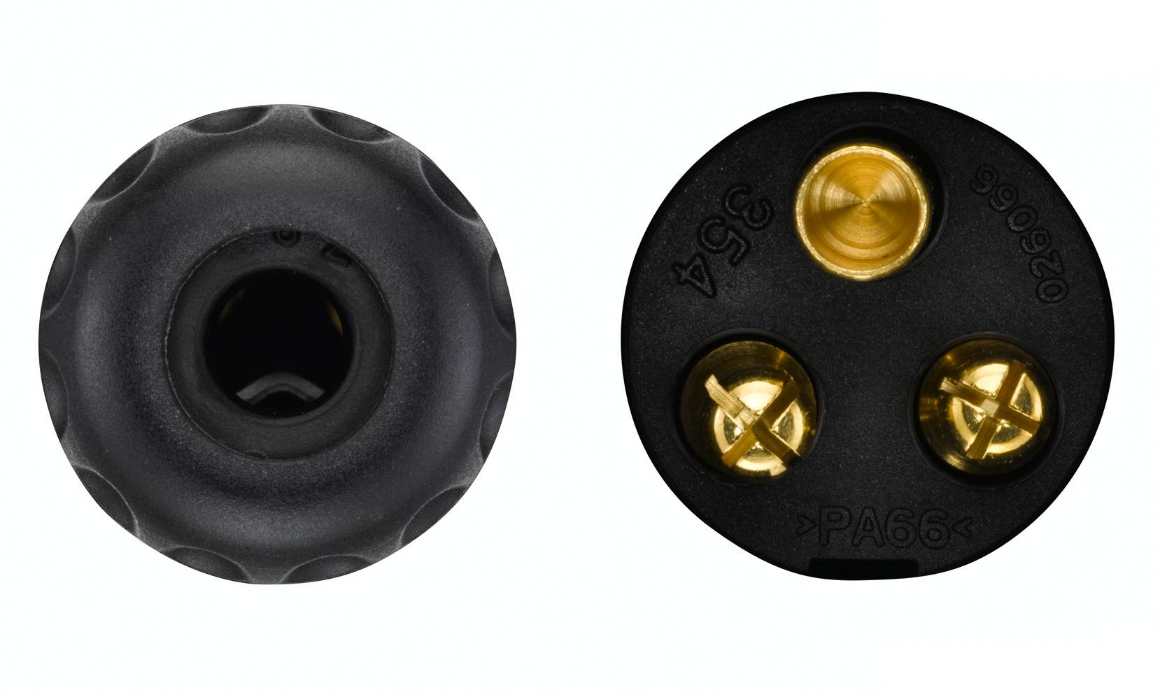 HELLA 8JA 002 263-031 Stecker - 24V - 3-polig - Stecker: Schraubkontakt - schwarz