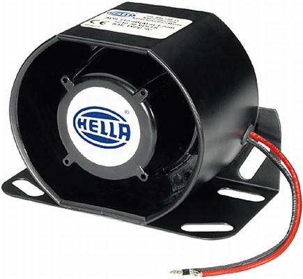 HELLA 3SL 996 139-111 Rückfahrwarner - 112dB(A) - Frequenzbereich: 1250Hz - geschraubt - Kabel: 159m
