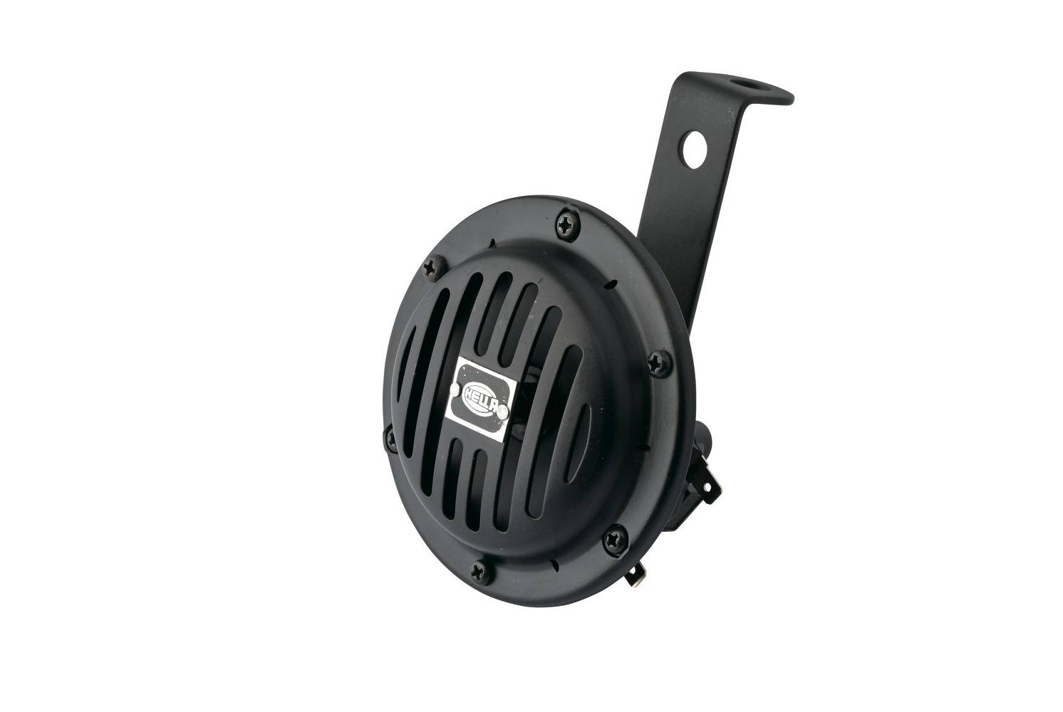 HELLA 3AL 922 100-241 Horn - M100 - 24V - 115dB(A) - Frequenzbereich: 350Hz - Gehäusefarbe: schwarz