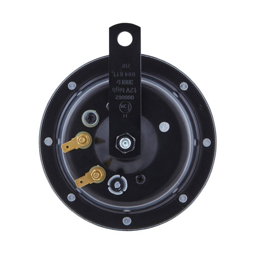 HELLA 3CB 004 811-091 Horn - 12V - 114dB(A) - Frequenzbereich: 280/330Hz - Gehäusefarbe: schwarz