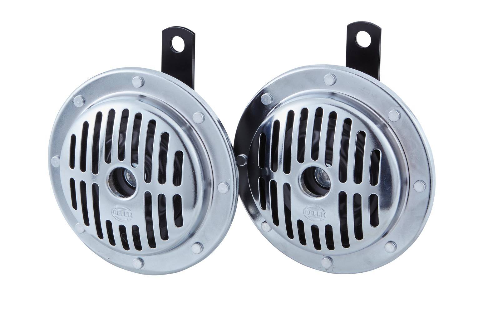 HELLA 3CB 004 811-091 Horn - 12V - 114dB(A) - Frequenzbereich: 280/330Hz - Gehäusefarbe: schwarz