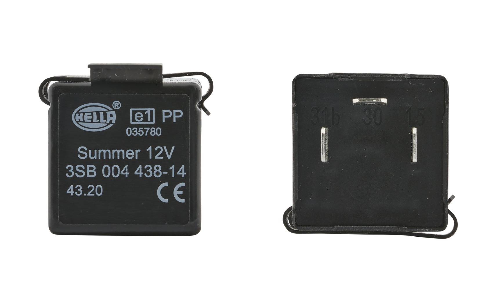 HELLA 3SB 004 438-141 Signalgeber - 12V - akustisch - 85dB(A) - Frequenzbereich: 325Hz