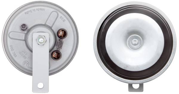 HELLA 3BA 002 768-201 Horn - B36 - 24V - 116dB(A) - Frequenzbereich: 400Hz - Hochton - Gehäusefarbe: