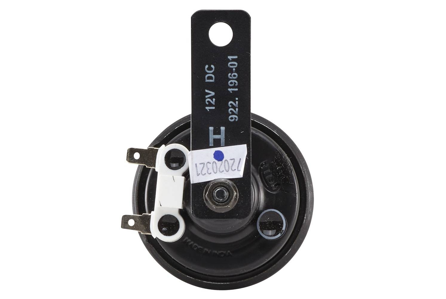 HELLA 3AL 922 196-011 Horn - S70 - 12V - 112dB(A) - Frequenzbereich: 420Hz - Hochton - Gehäusefarbe: