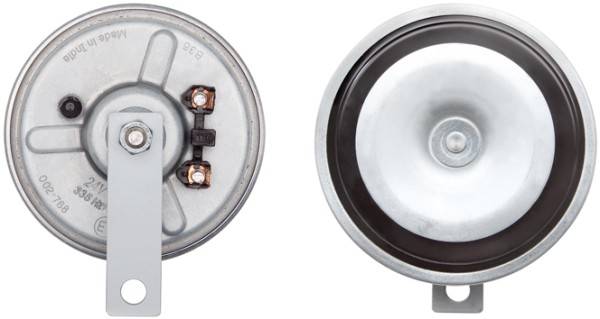 HELLA 3BA 002 768-651 Horn - B36 - 24V - 116dB(A) - Frequenzbereich: 335Hz - Tiefton - Gehäusefarbe: