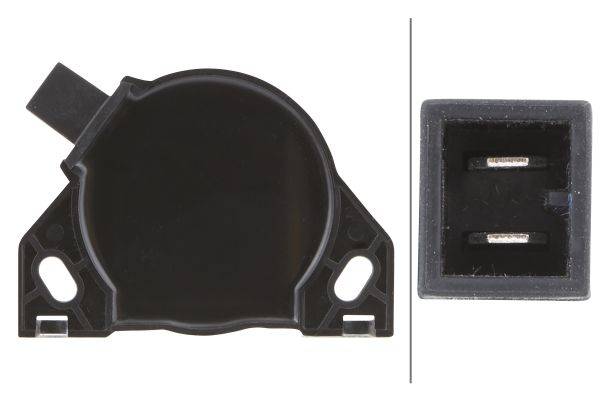 HELLA 3SL 009 148-021 Rückfahrwarner - 107dB(A) - Frequenzbereich: 1200Hz - geschraubt - Stecker: AM