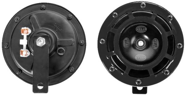 HELLA 3AF 005 631-237 Horn - B133 - 24V - 115dB(A) - Frequenzbereich: 450Hz - Tiefton - hängend