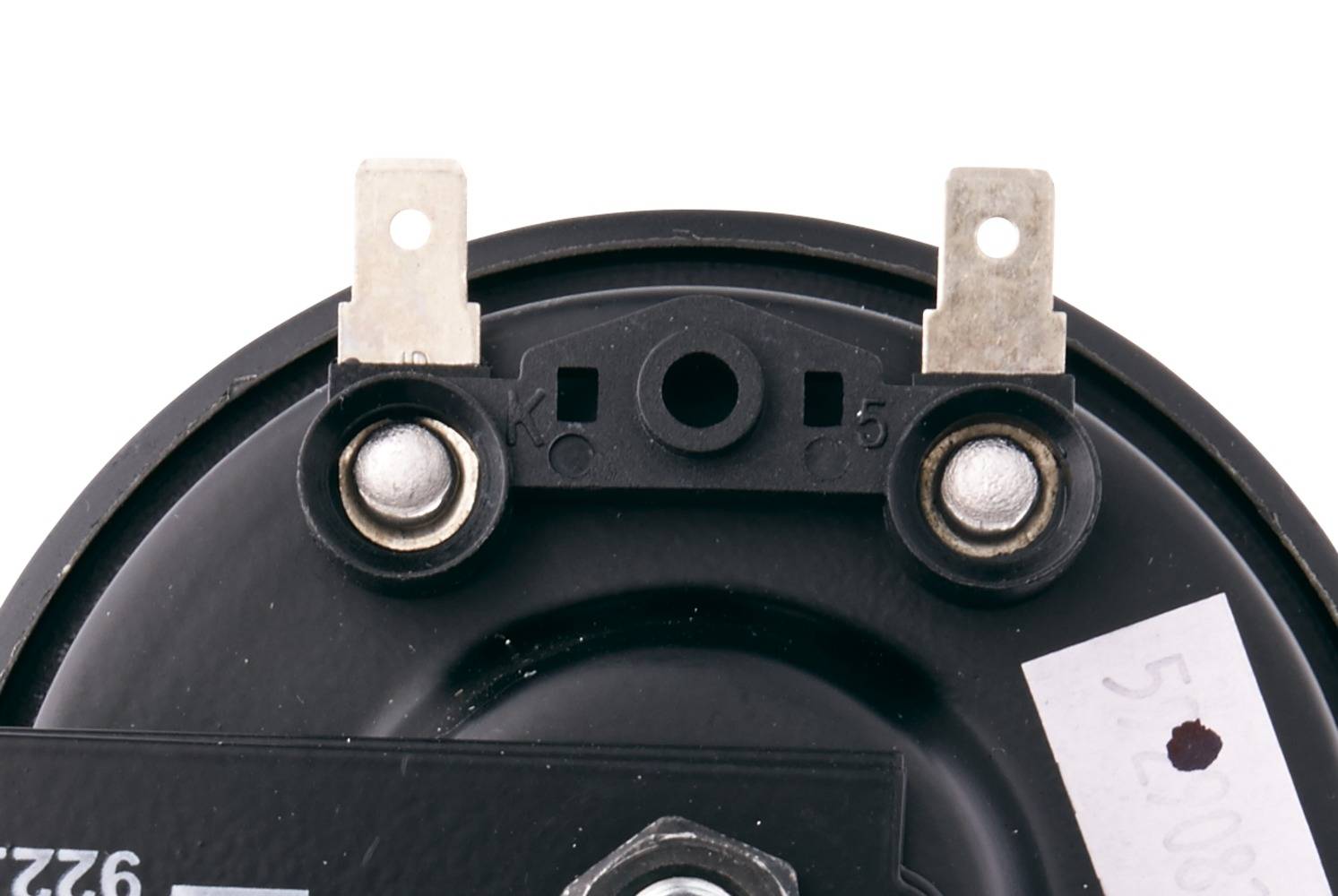 HELLA 3AM 922 000-971 Horn - S90 - 12V - 113dB(A) - Frequenzbereich: 350/415Hz - Gehäusefarbe: rot/s