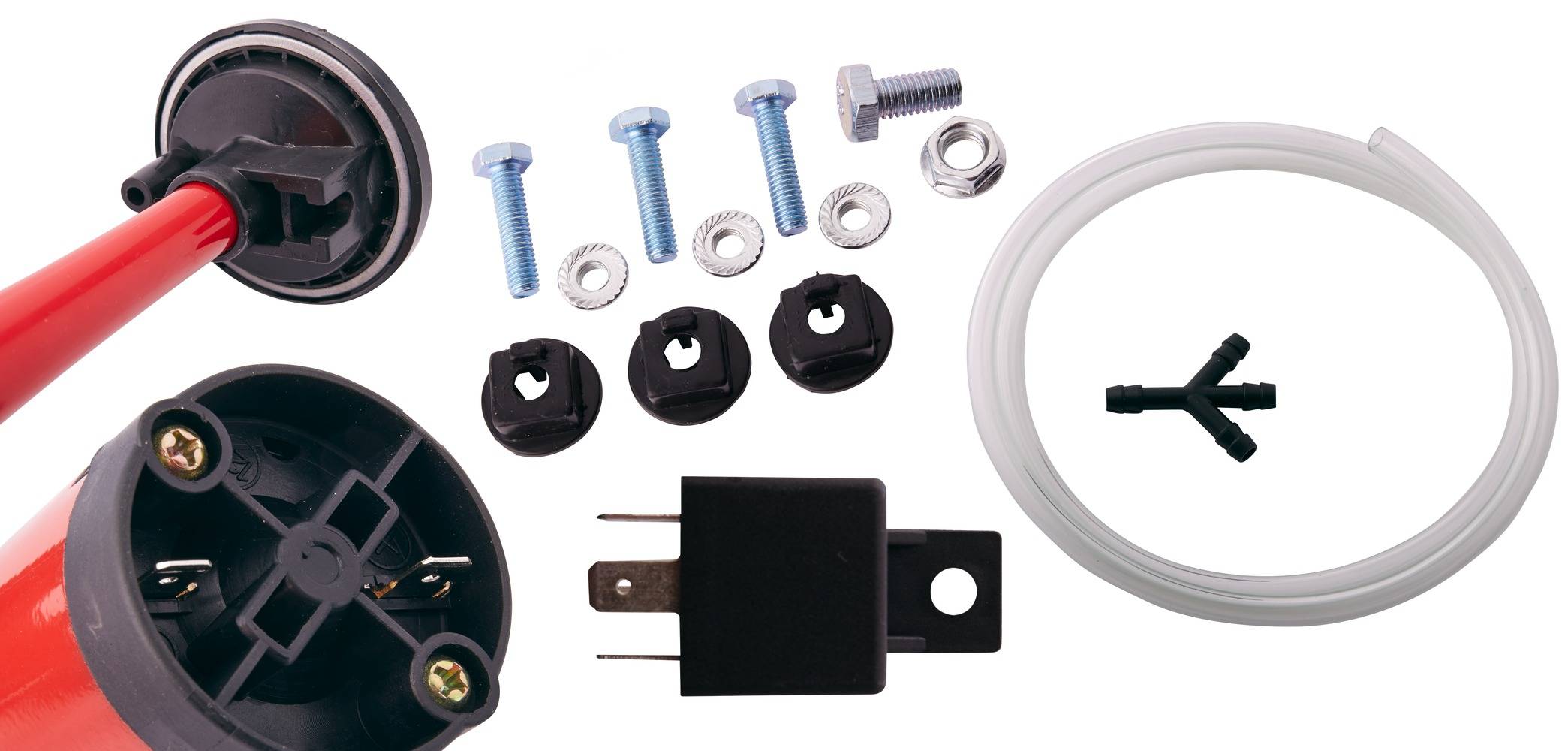 HELLA 3PD 003 001-671 Fanfare - 12V - 118dB(A) - Frequenzbereich: 780/820/880Hz - Fanfare Dreiklang