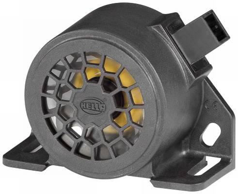 HELLA 3SL 009 148-101 Rückfahrwarner - 82dB(A) - Frequenzbereich: 1200Hz - geschraubt - Stecker: AMP