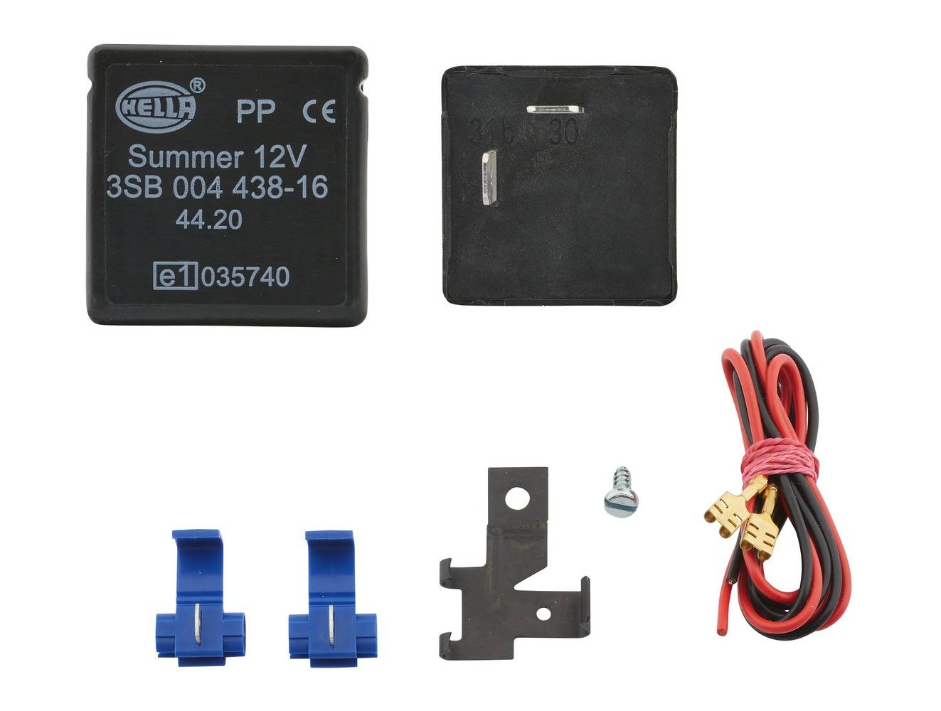 HELLA 3SB 004 438-161 Signalgeber - 12V - akustisch - 85dB(A) - Frequenzbereich: 325Hz