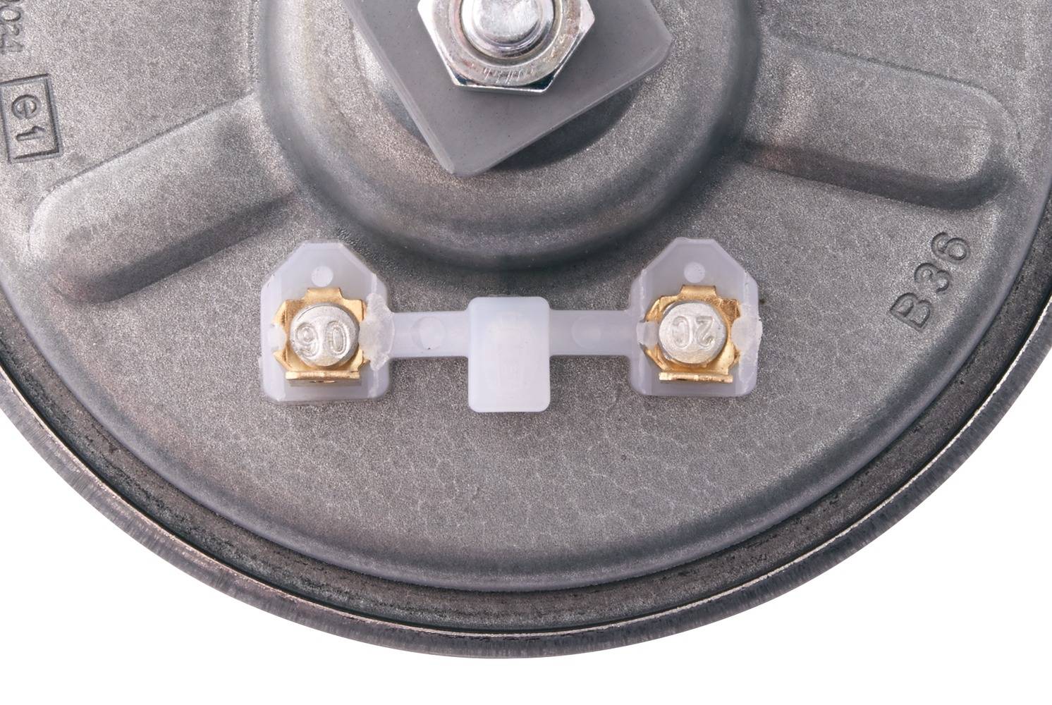 HELLA 3BA 002 768-551 Horn - B36 - 12V - 116dB(A) - Frequenzbereich: 400Hz - Hochton - Gehäusefarbe: