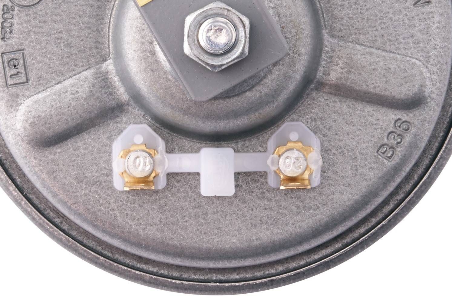 HELLA 3BA 002 768-082 Horn - B36 - 12V - 116dB(A) - Frequenzbereich: 335Hz - Tiefton - Gehäusefarbe: