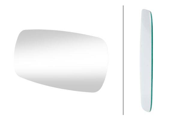 HELLA 9EY 117 124-001 Spiegelglas - Breite: 210mm - Höhe: 410mm