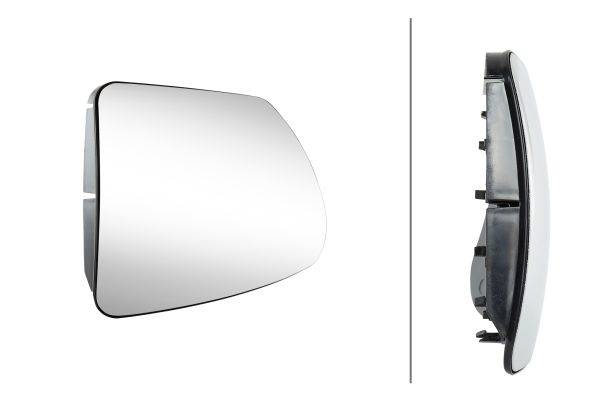 HELLA 9MX 564 357-002 Spiegelglas, Außenspiegel - 24V