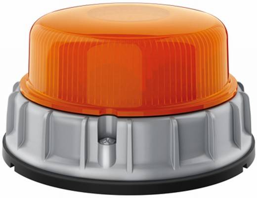 HELLA 2XD 011 557-101 LED-Blitz-Kennleuchte - K-LED 2.0 - 12/24V - gelb - Anbau/geschraubt - gelb -