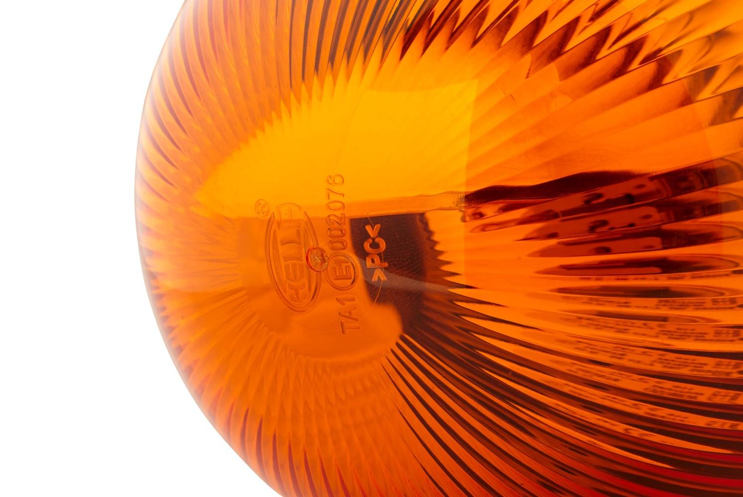 HELLA 2RL 009 506-201 Halogen-Rundumkennleuchte - Rota Compact - 12V - gelb - Anbau/geschraubt - gel