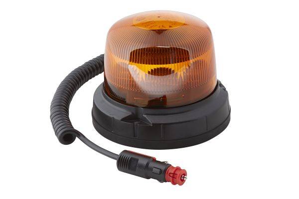 HELLA 2RL 014 979-021 LED-Rundumkennleuchte - RotaLED Compact - 12/24V - gelb - Magnetbefestigung -