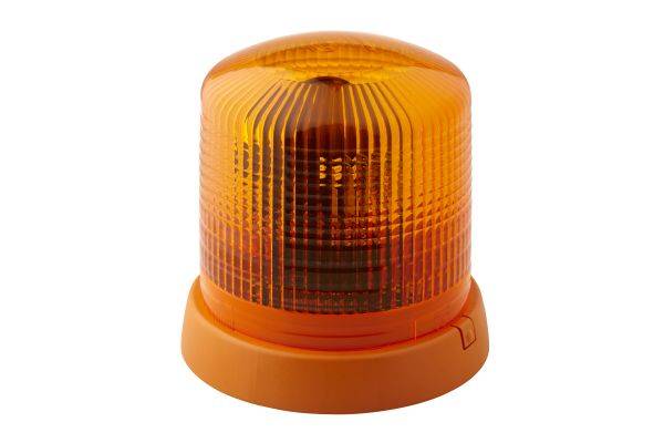 HELLA 2RL 008 065-111 Halogen-Rundumkennleuchte - KL 8000 - 24V - gelb - Anbau/geschraubt - gelb - S