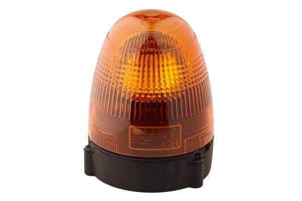 HELLA 2RL 007 337-011 Halogen-Rundumkennleuchte - KL Rotafix - 24V - gelb - Anbau/geschraubt - gelb