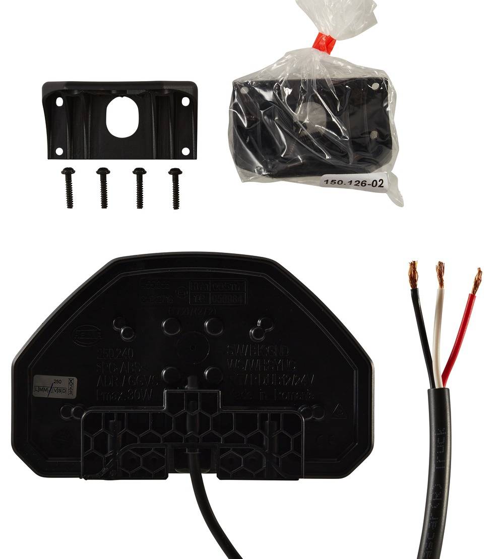 HELLA 2XD 455 355-001 Blitz-Kennleuchte - Corner Module 270 - 12/24V - geschraubt - gelb - gelb - Ka