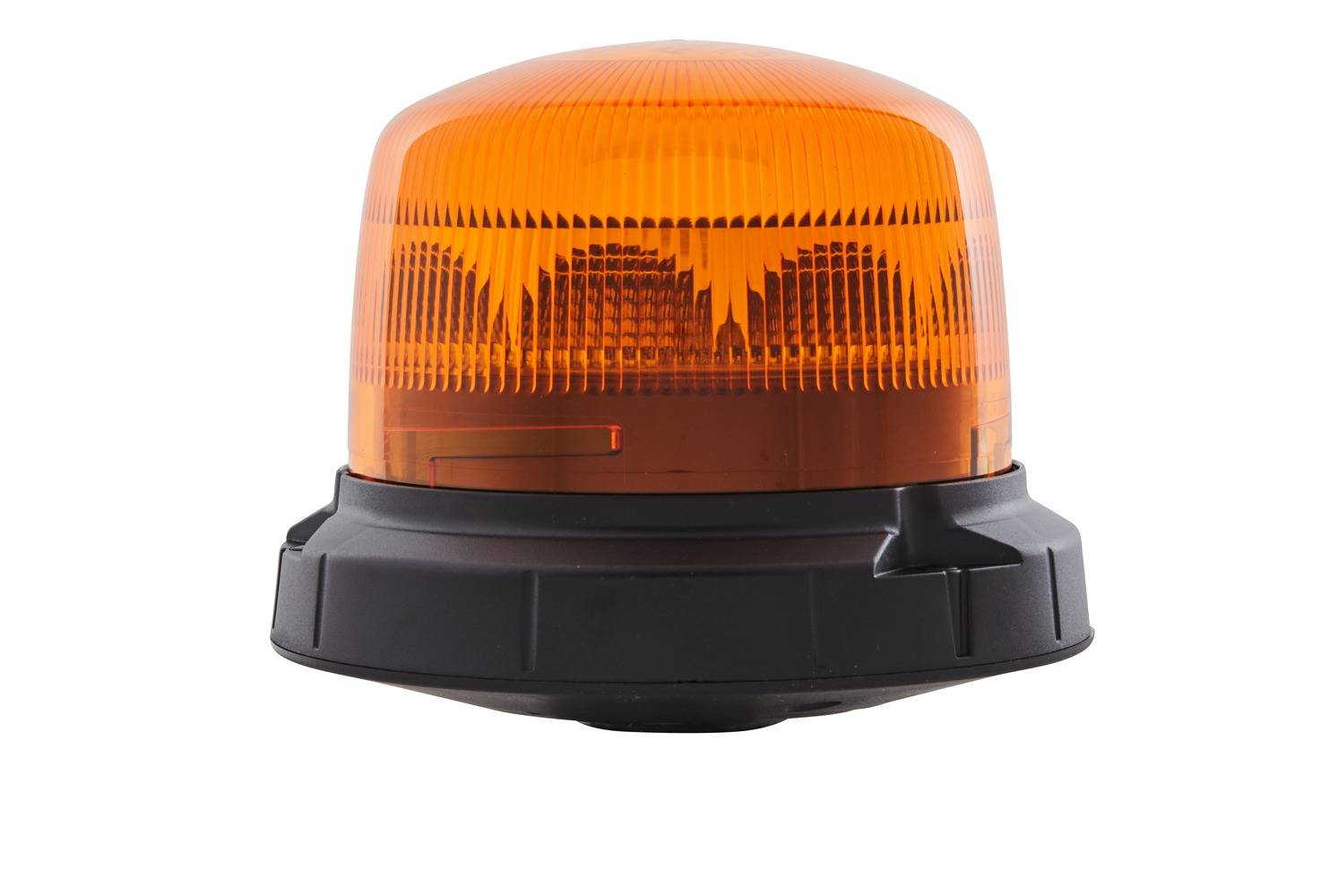HELLA 2RL 014 979-031 Rundumkennleuchte - RotaLED Compact - 12/24V - Rohrstutzen, flexibel - gelb -