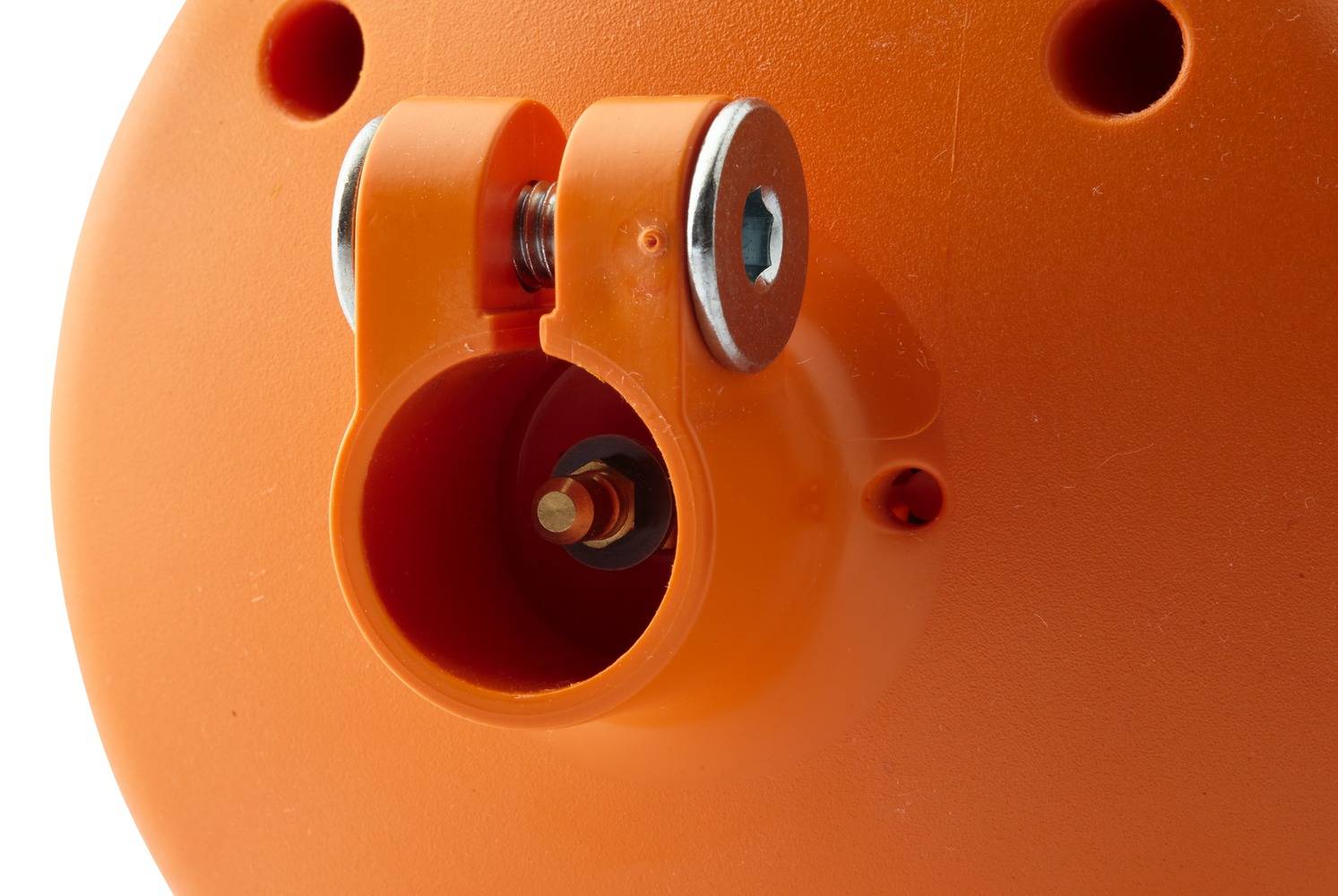 HELLA 2RL 008 060-101 Halogen-Rundumkennleuchte - KL 7000 - 12V - gelb - Rohrstutzen - gelb