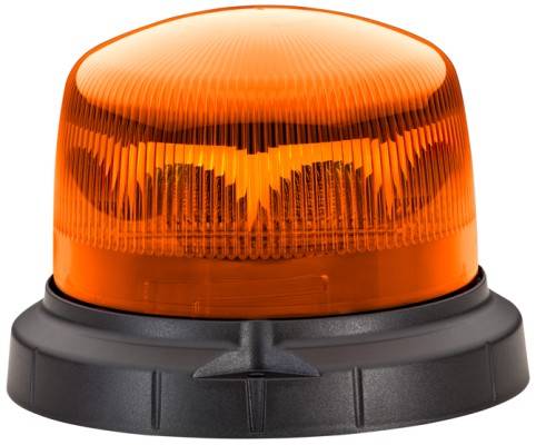 HELLA 2RL 014 979-001 LED-Rundumkennleuchte - RotaLED Compact - 12/24V - gelb - geschraubt - gelb -