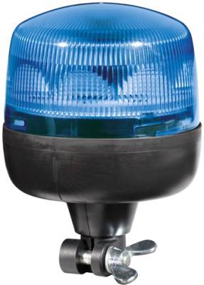 HELLA 2RL 010 979-111 LED-Rundumkennleuchte - RotaLED - 12/24V - Rohrstutzen, flexibel - blau