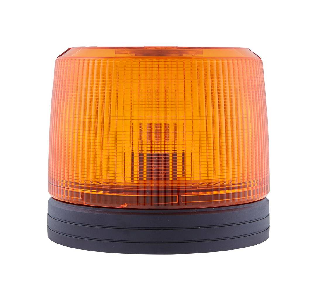 HELLA 2RL 007 017-061 Xenon-Blitz-Kennleuchte - KLX - 12V - Anbau - gelb