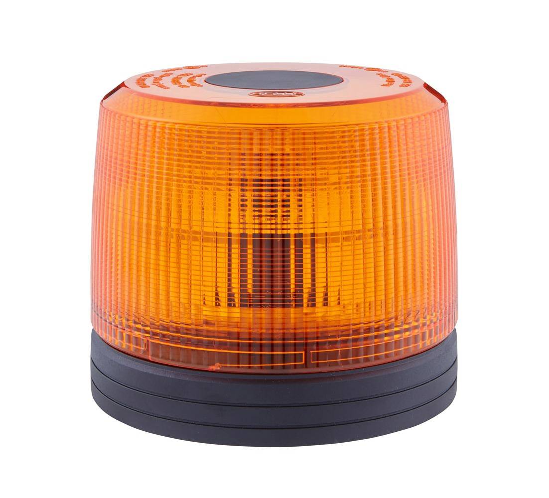 HELLA 2RL 007 017-061 Xenon-Blitz-Kennleuchte - KLX - 12V - Anbau - gelb