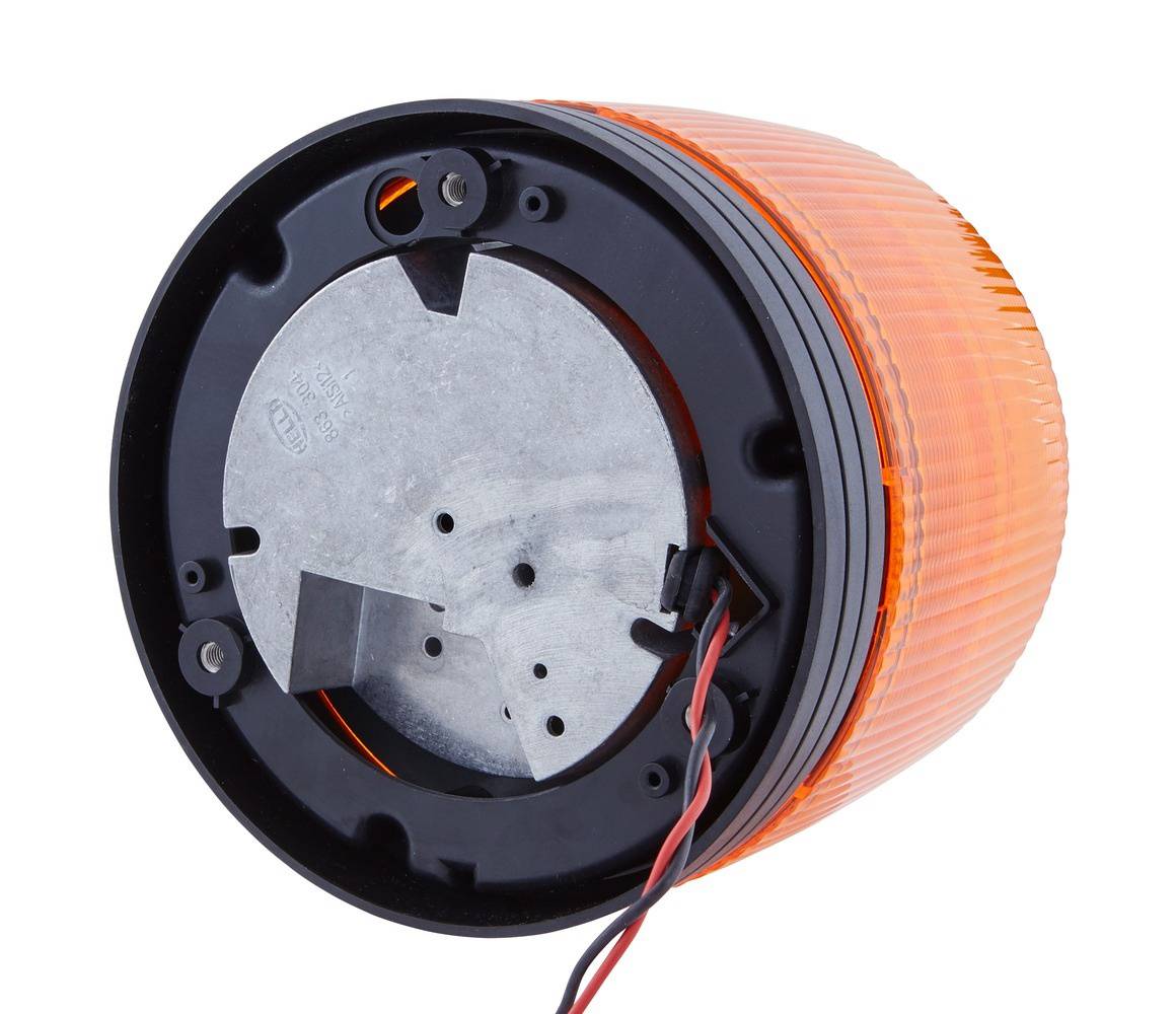 HELLA 2RL 007 017-061 Xenon-Blitz-Kennleuchte - KLX - 12V - Anbau - gelb