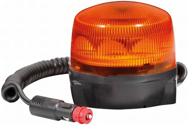 HELLA 2RL 010 979-021 LED-Rundumkennleuchte - RotaLED - 12/24V - gelb - Magnetbefestigung - gelb - K