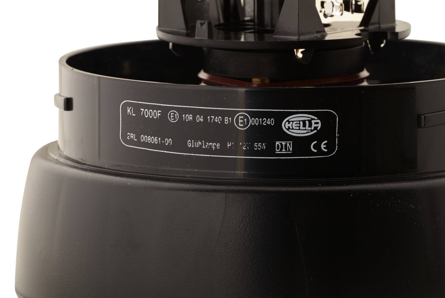 HELLA 2RL 008 061-001 Halogen-Rundumkennleuchte - KL 7000 - 12V - geschraubt - blau