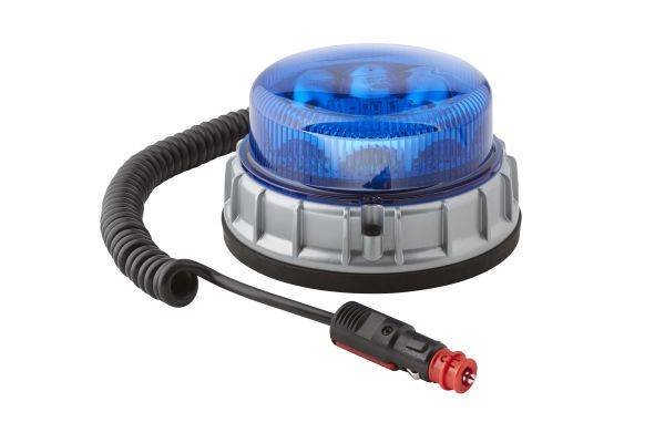 HELLA 2XD 011 557-311 LED-Blitz-Kennleuchte - K-LED 2.0 - 12/24V - Magnetbefestigung - blau