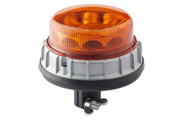 HELLA 2XD 011 557-201 LED-Blitz-Kennleuchte - K-LED 2.0 - 12/24V - gelb - Rohrstutzen - gelb