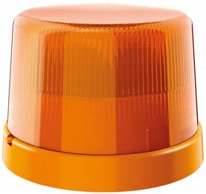 HELLA 2RL 011 484-001 LED-Rundumkennleuchte - KL 7000 - 12/24V - gelb - Anbau/geschraubt - gelb - Ka