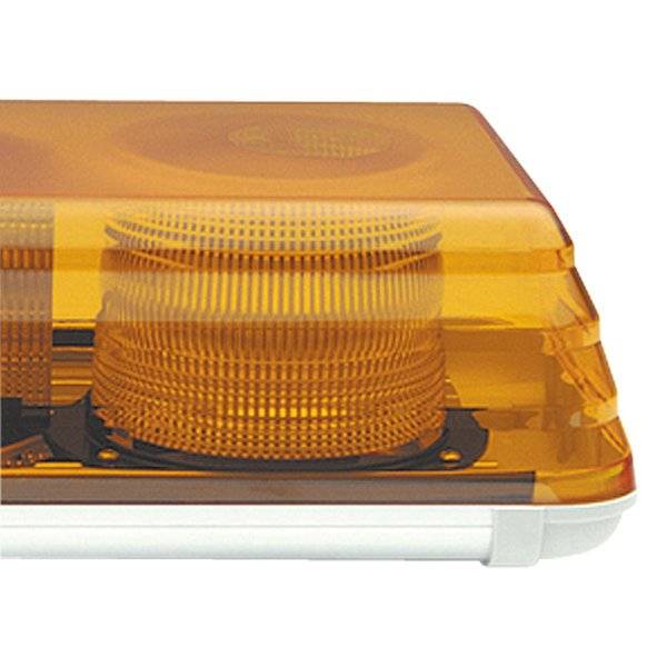 Xenon Doppelblitz Lichtwarnbalken, 12 / 24 Volt, 2 Blitzer, 1.000 mm